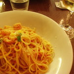 イタリアン レストラン ポルトフィーノ - トマトクリームパスタ