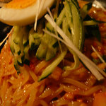 炭火焼肉 あもん - ビビン麺：タレが旨い！