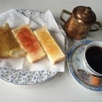 とーくコーヒーハウス - 料理写真:モーニングセット430円（税込）