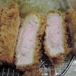 とんかつ いわい - 2015/6　ロース断面