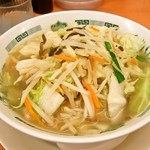 日高屋 - 野菜たっぷりタンメン 500円