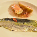 ラ・スタッラ - 2015/06/26：いわしのマリネ、いちぢくはバルサミコ酢和え