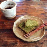 ばおばぶ - 抹茶ケーキとコーヒー