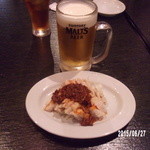 土鍋・大餃子 - ビールとよたれ鶏