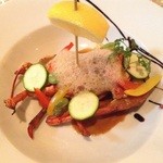 オマール海老のロースト（半身）