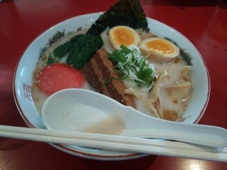 海皇 - 霧色煮玉子ラーメン♪