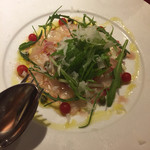 2Leoni - 釣り好きシェフの鮮魚のカルパッチョ仕立て。今日はイサキ 2015.06