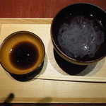 銀座うち山 - 最後に出てくるおいしいくずきり