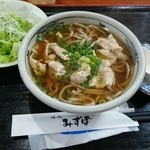 味処みずほ - 肉そば  750円