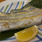 魚楽 - 太刀魚塩焼き