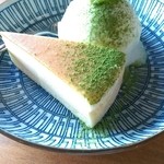 カフェ ラ ポッサ - ベイクドチーズケーキ♪