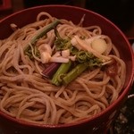 献上そば 羽根屋 - 羽根屋　五色割子そば