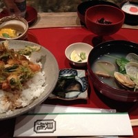 貝作 - 貝のかき揚げ丼