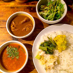 スパイスカフェ - チキン ラッサム カレー ¥1400