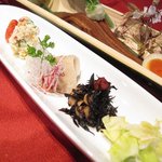 Ajiwaebajuunikagetsu - 季節の前菜