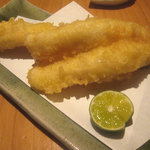 蕎麦 案山子 - 穴子天ぷら