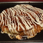 Nishiki warai - ふわふわのお好み焼きが「わらい」の特徴だ