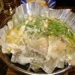 江戸三 - 鴨とじゅんさいの小鍋♪じゅんさいは秋田産