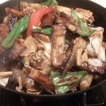 華陽麺坊 - なすと豚肉の土鍋ご飯