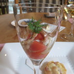 カーヴ・ド・コンマ - ヤリイカとフルーツトマト