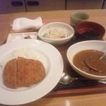 ウイスキーボイス - ロースカツカレー1,200円（税込）