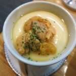 海鮮道楽たち花 - 茶碗蒸しです。