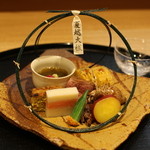 八寸は夏越の大祓の茅の輪♬