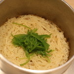 高松 - 生姜の御飯　鶏肉がすこし混ぜ込んであります