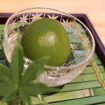 高松 - 青梅を蜜で炊いて。さっぱり味でしめます