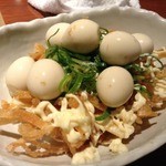 居酒屋 NIJYU-MARU - ウズラの燻製風