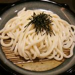 杵屋 - うなとろろ御飯定食のざるうどん(半玉増量無料)