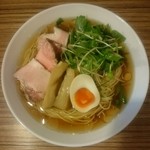 麺屋さくら - 冷やしラーメン  Vr１ 和ハーブそば2015（1.5玉 1080円）