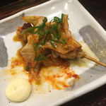 Yakitori Daikichi - 鶏+キムチ+マヨネーズ、美味しいに決まってるやん。