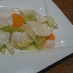 鼎泰豊 - イカとセロリの炒め物
