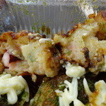 たこやき桜原 - 断面。