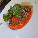 ビストロ ムッシュ - 2015/6サルシッチャトマトクリームソーススパゲティー