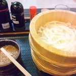 さぬき安べえ - もっちり感倍増、湯つきうどん