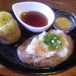 さくらさく - 和風ハンバーグステーキ￥1,100 アップ♪ｗ