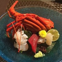 百名伽藍 - 活海老洗い、近海マグロ、ミーバイ昆布〆♡