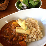 鬱蒼カフェ - カレーランチ 800円