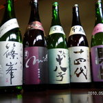 Takumi - 今おすすめしている日本酒です！色々な味わいのお酒をそろえております！