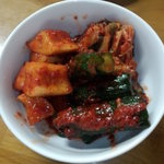 山水苑 - キムチ盛合せ