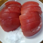 山水苑 - 冷やしトマト