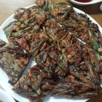 山水苑 - チヂミ