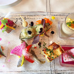 ユーロダイア - 前菜盛り合わせ