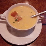 カサブランカ - ディナーセット　スープ