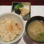 割烹 新多久 - 新生姜の炊き込みご飯