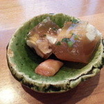 小谷 - 鱧煮こごり、ウシノシタ唐墨