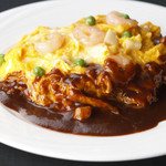 [Specialty] Omelette rice with demi-glace