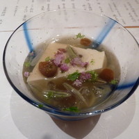 天田 - 水無月豆腐，じゅんさい